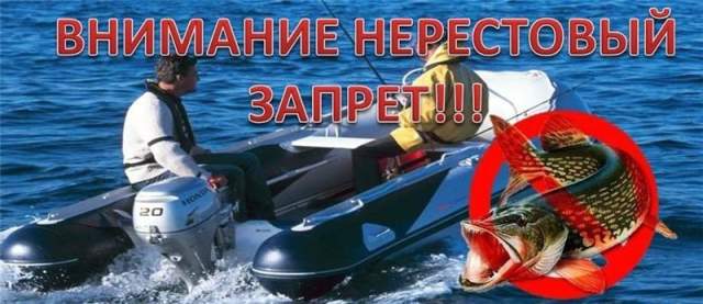 Нерестовый запрет 2017 в Челябинской области